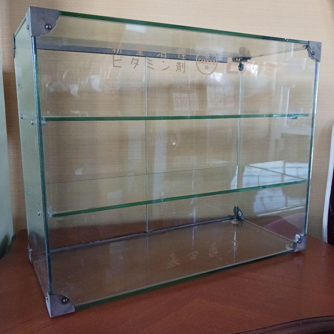 ガラスケース　ショーケース　昭和レトロ　ヴィンテージ