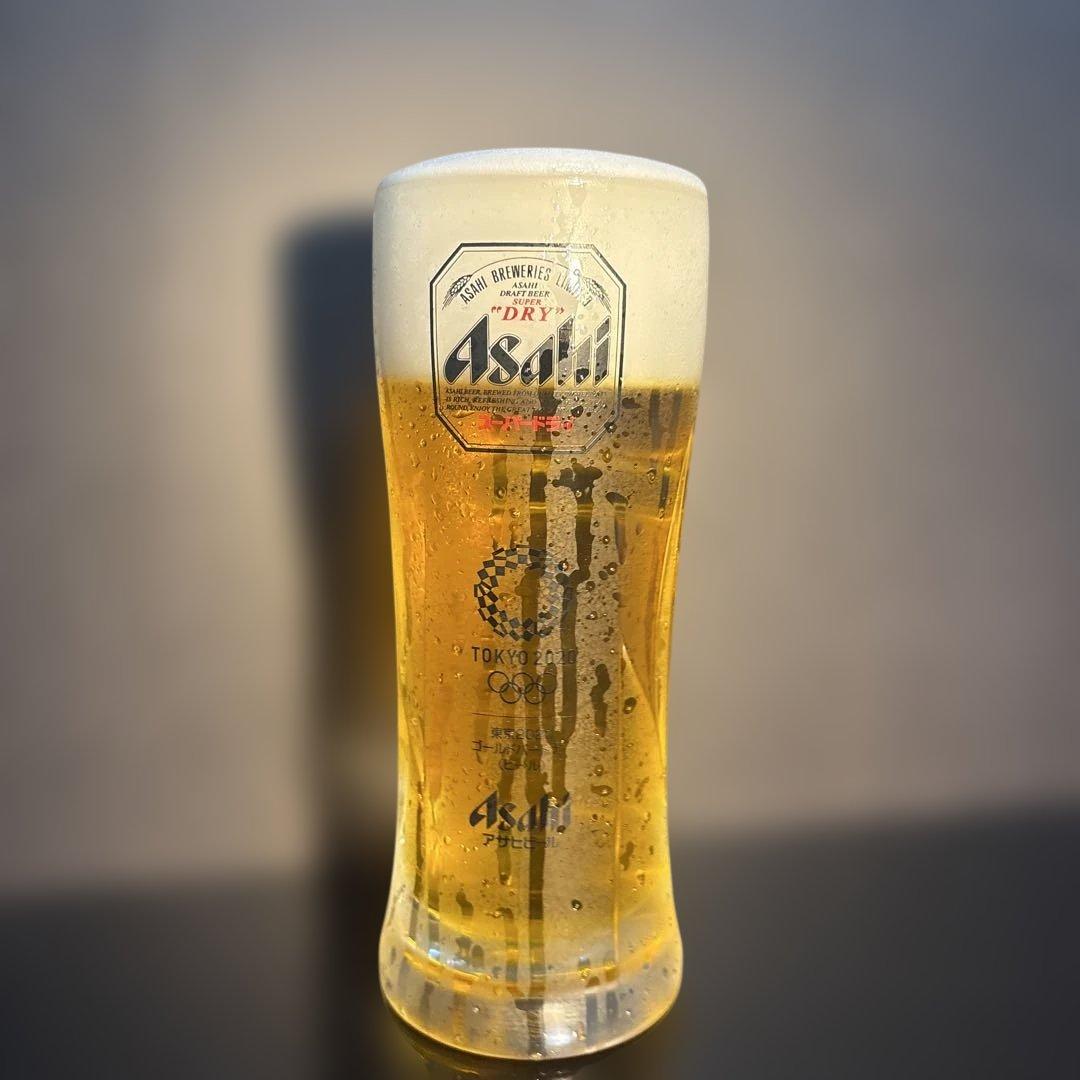 アサヒスーパードライ　食品サンプル　ジョッキ　東京オリンピック2020限定