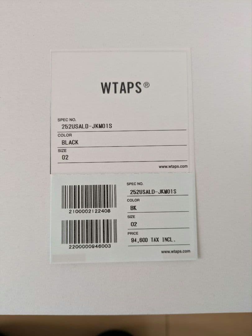 ジャケット・アウター WTAPS x Alpha MA-1 Core SPEC/JACKET