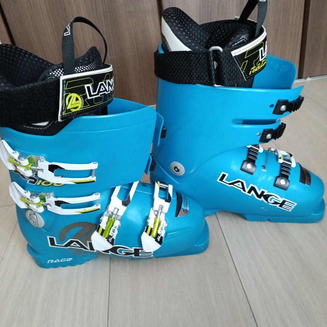 【超美品】LANGE 女性用スキーブーツ 青24-24.5cm