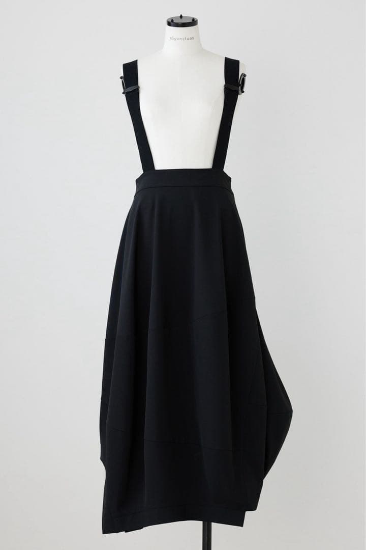 nagonstansツイル サスペンダースカート