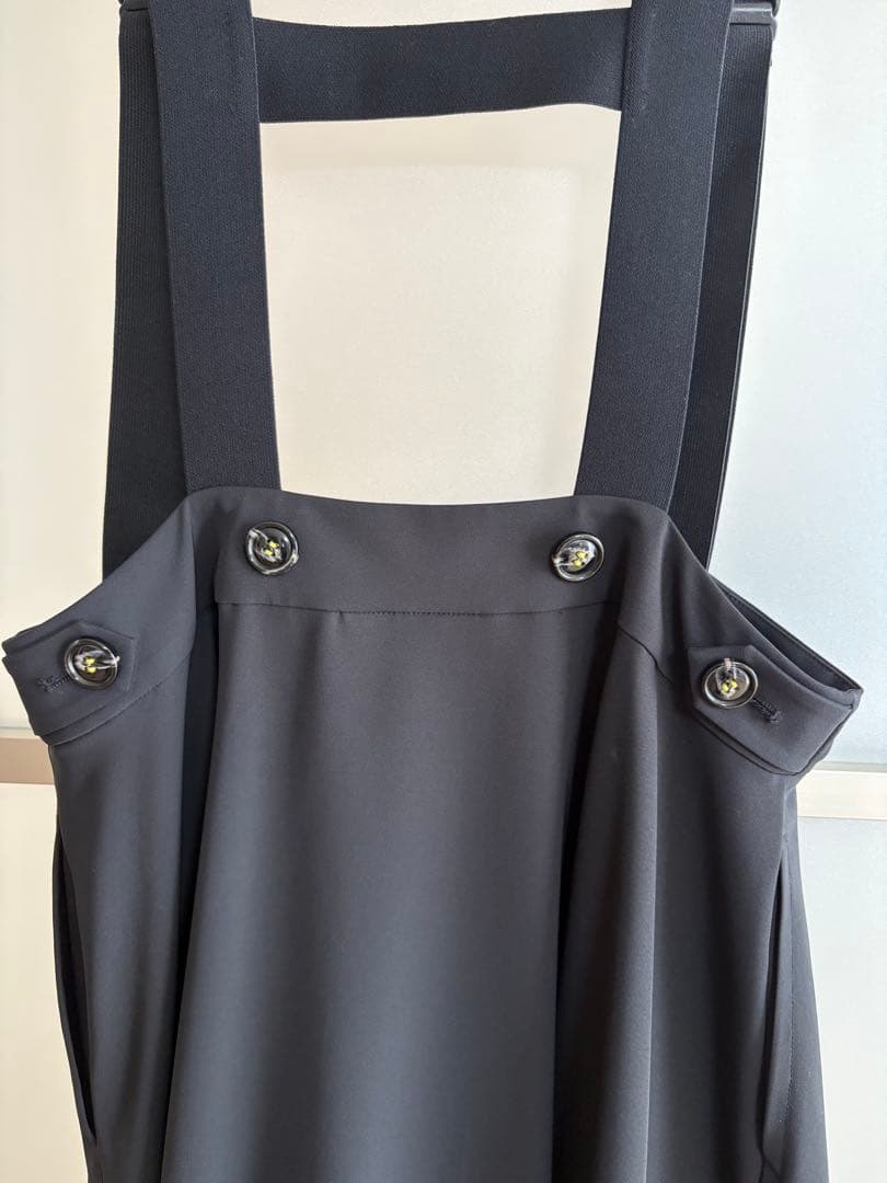 nagonstansツイル サスペンダースカート