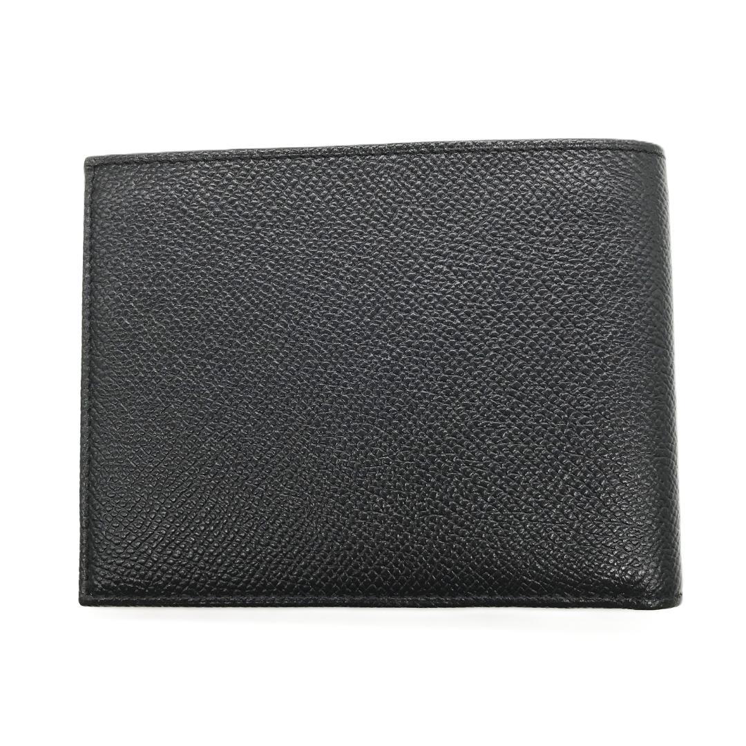 【新品未使用】BVLGARI ブルガリ 二つ折り 財布 レザー 札入れ
