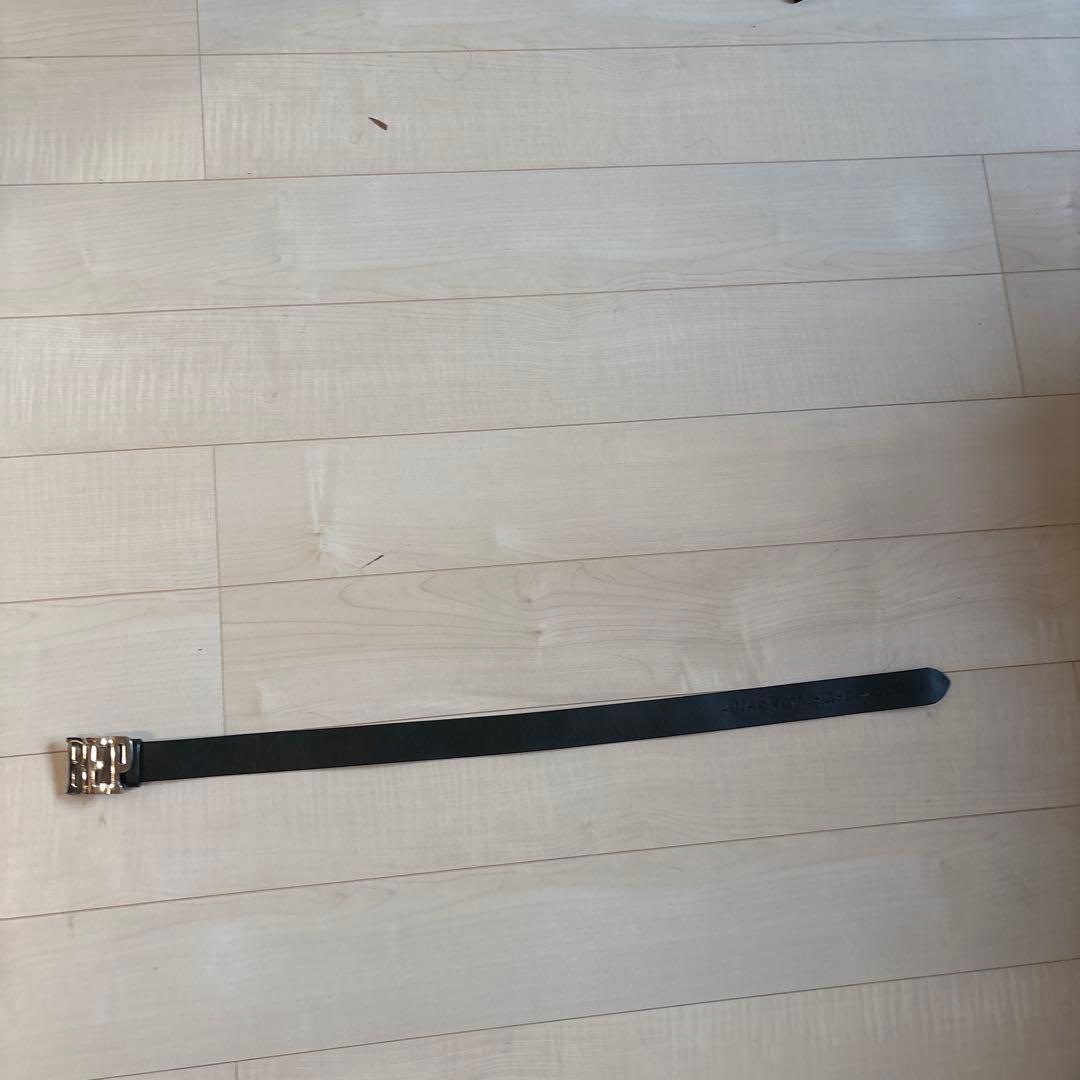レザーベルト BEPロゴ　black eye patch レザーベルト