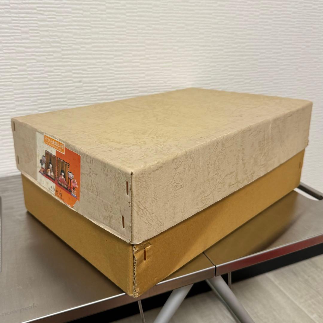 【送料無料】木目込人形 ひな人形 親王飾 嵯峨