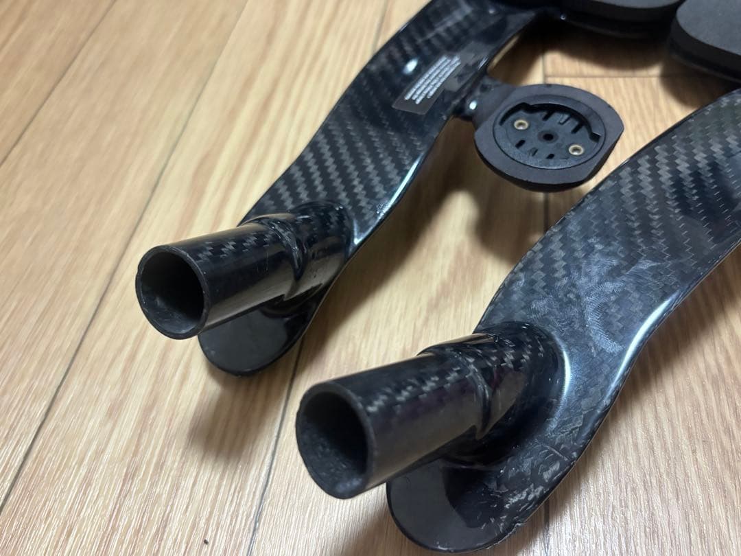 Fast tt aerobar カーボンエアロバー　スペーサー付き