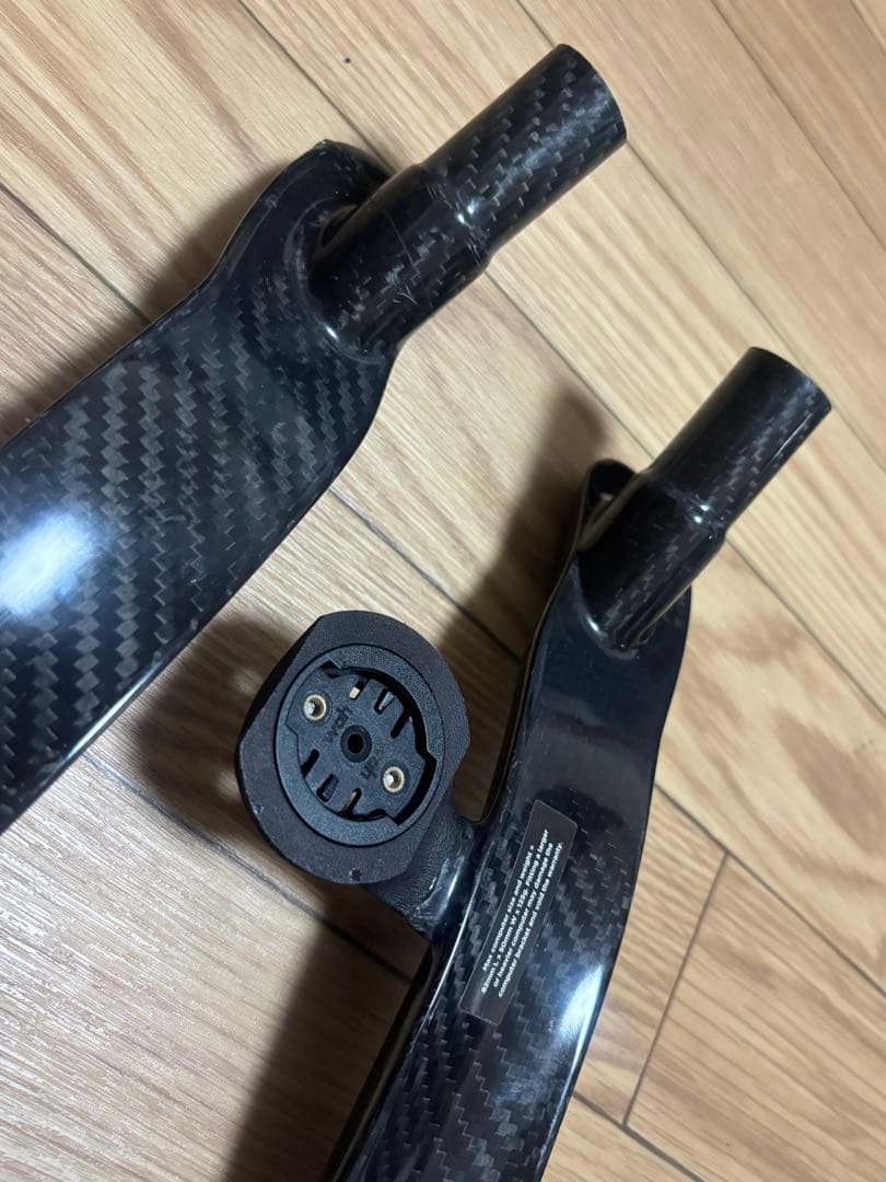 Fast tt aerobar カーボンエアロバー　スペーサー付き