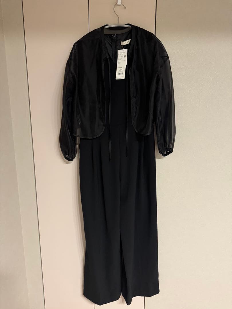 NANO universe オーガンジーボレロ＆オールインワンセットパンツ