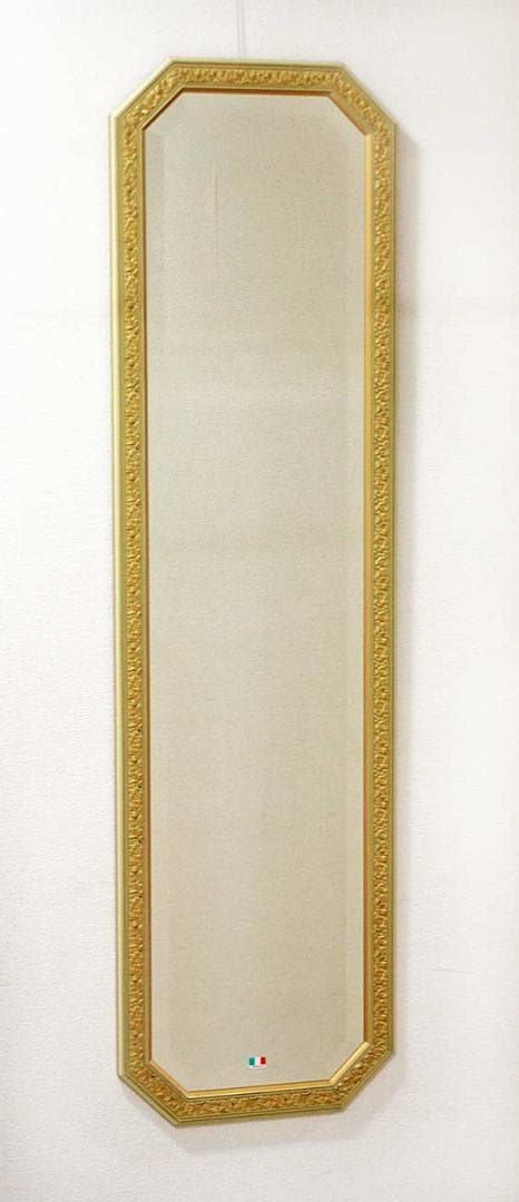 イタリア ミラー 姿見 ベージュ ゴールド ベルトッツィ 808996