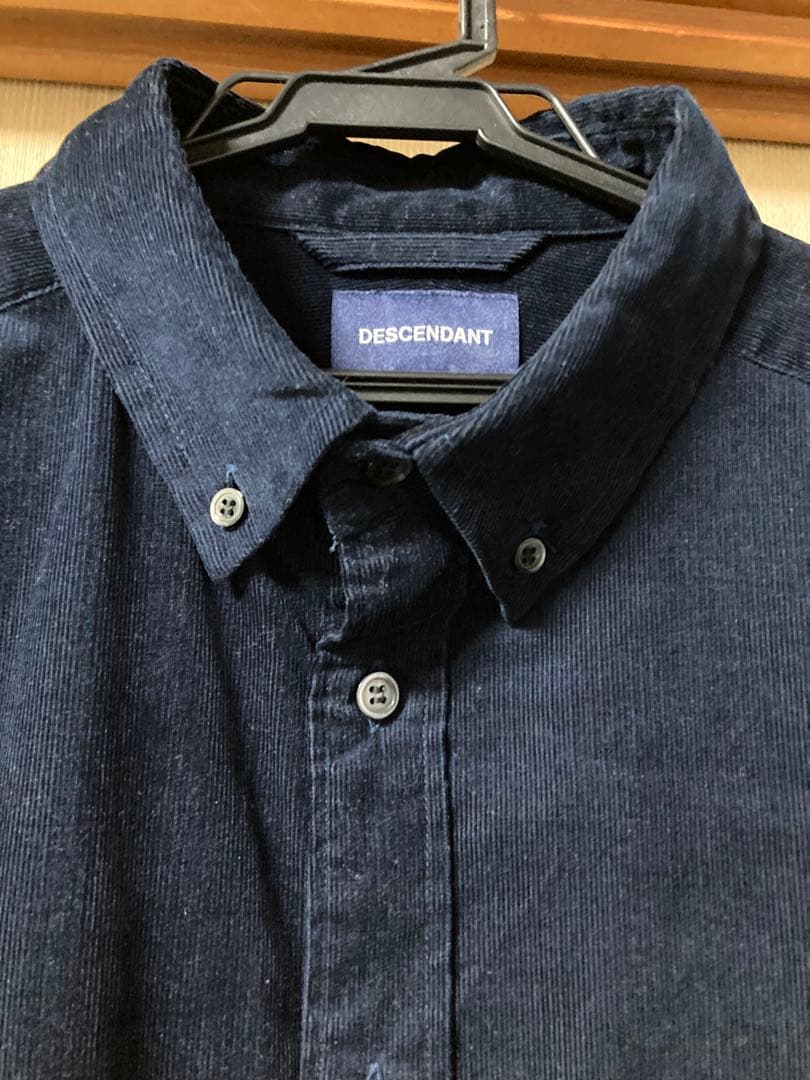 最終値下DESCENDANT KENNEDY'Sコーデュロイ ボタンダウンシャツ