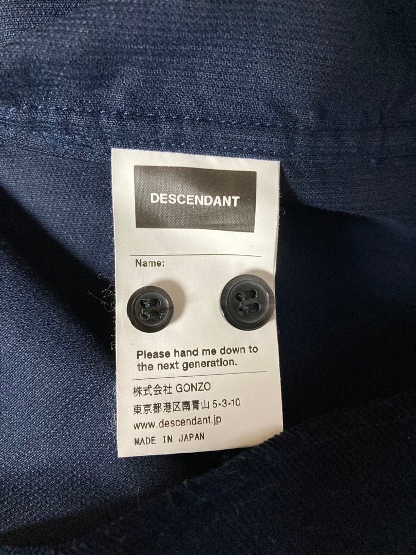 最終値下DESCENDANT KENNEDY'Sコーデュロイ ボタンダウンシャツ