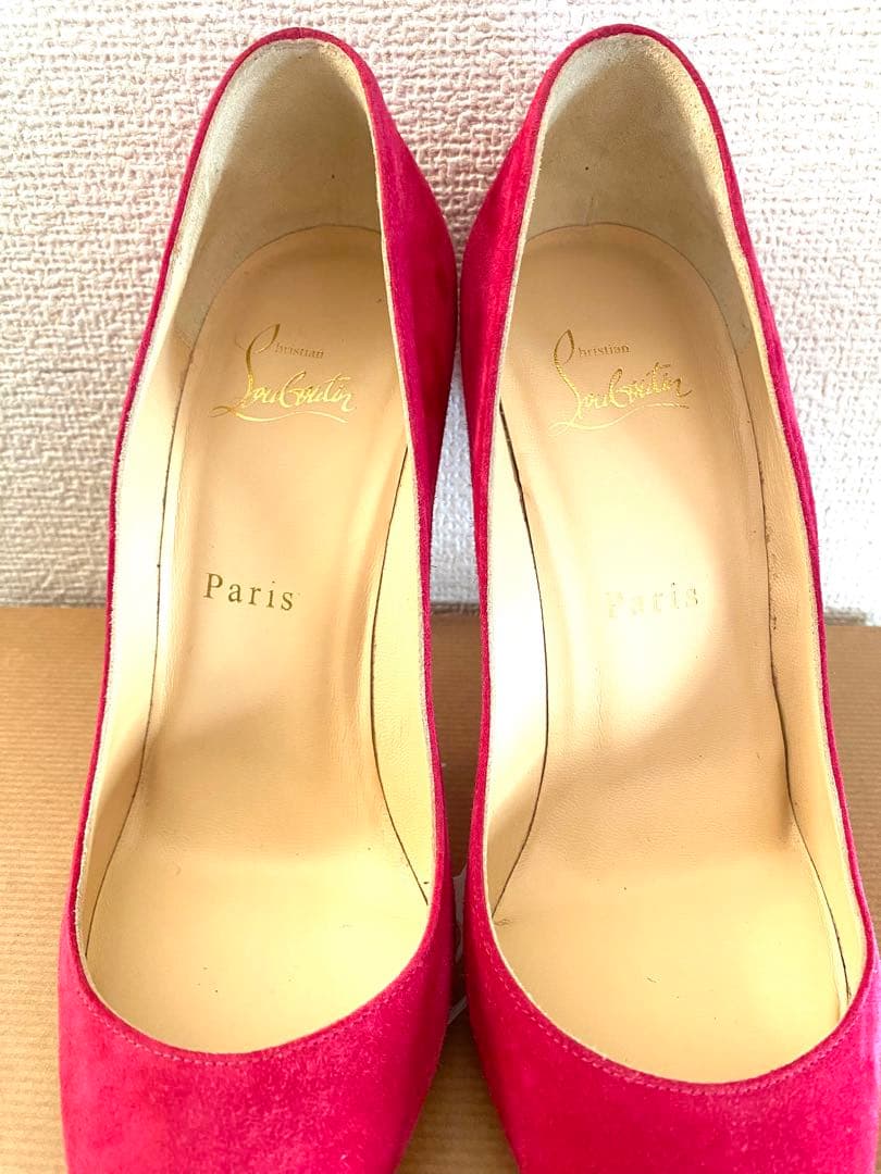 Christian Louboutin ピンク ハイヒール　37