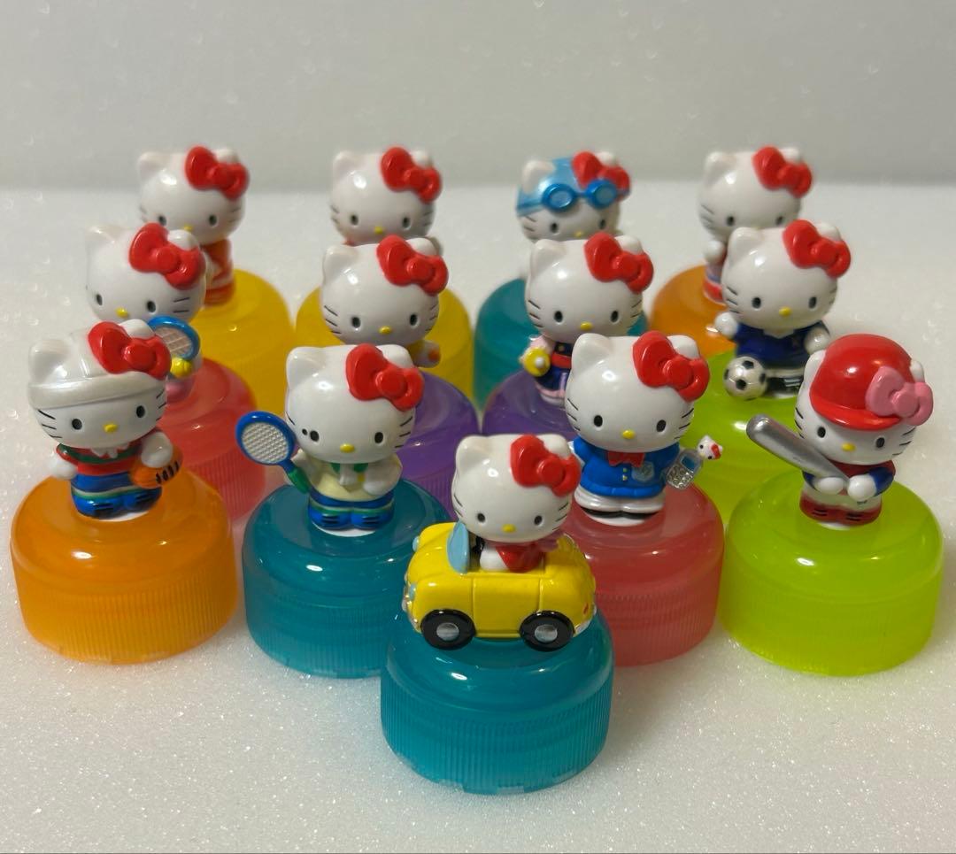全13種 「ハローキティ ボトルキャップキャンディー スポーツキティ」 レア