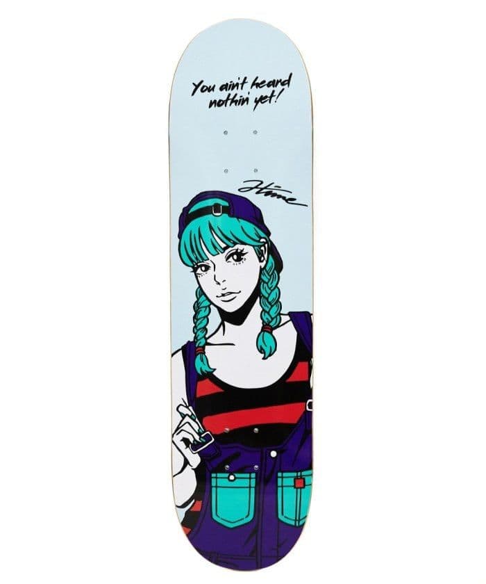 hime デザイン 限定20本 skate deck