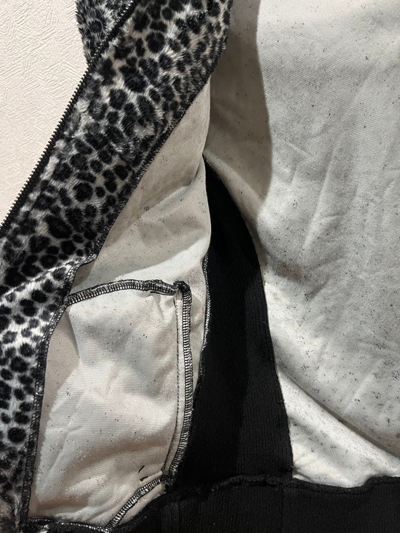 Roen × semantic design レオパード柄パーカー