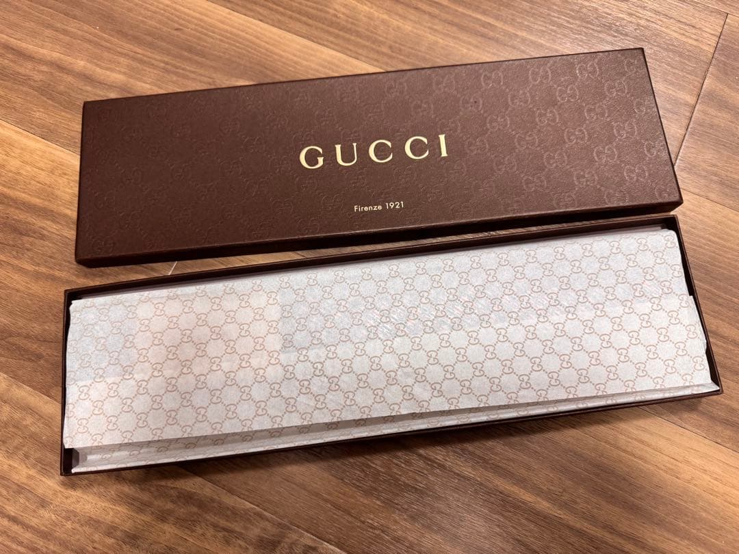 GUCCI グッチ ネクタイ シルク100% 箱付き 新品 正規品