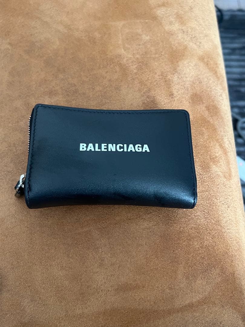 ✨極美品✨BALENCIAG ミニ財布　ケース　エブリデイ　ラウンドジップ