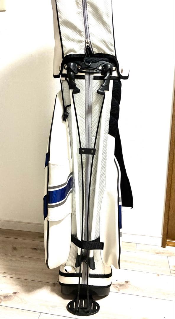 Volkswagen ゴルフキャディバッグ ホワイト/ブルー