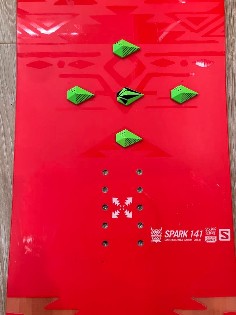 SALOMON SPARK 141 スノーボード カバー付き