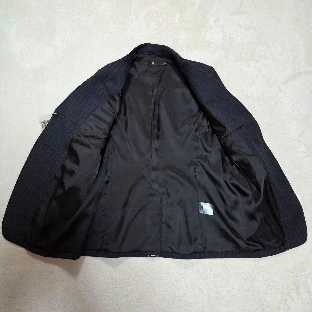 [新品タグ付き]UNIQLO +J ウールブレンドスーツセットアップ L グレー
