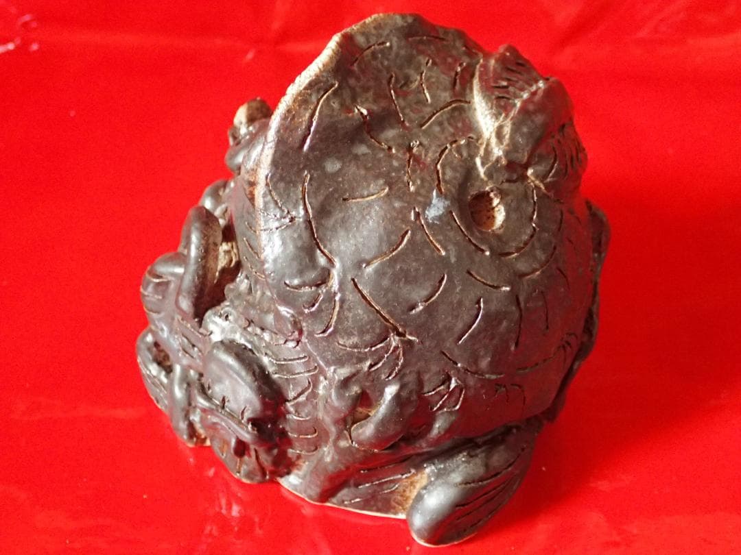 希少　置物　ハンドメイド　七福狸　陶芸　オリジナル　恋愛
