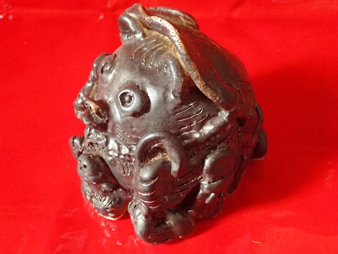 希少　置物　ハンドメイド　七福狸　陶芸　オリジナル　恋愛