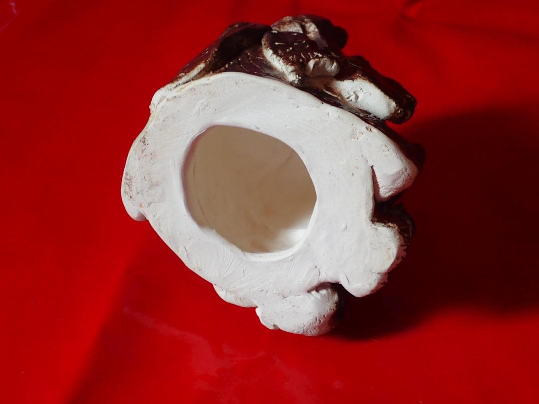 希少　置物　ハンドメイド　七福狸　陶芸　オリジナル　恋愛