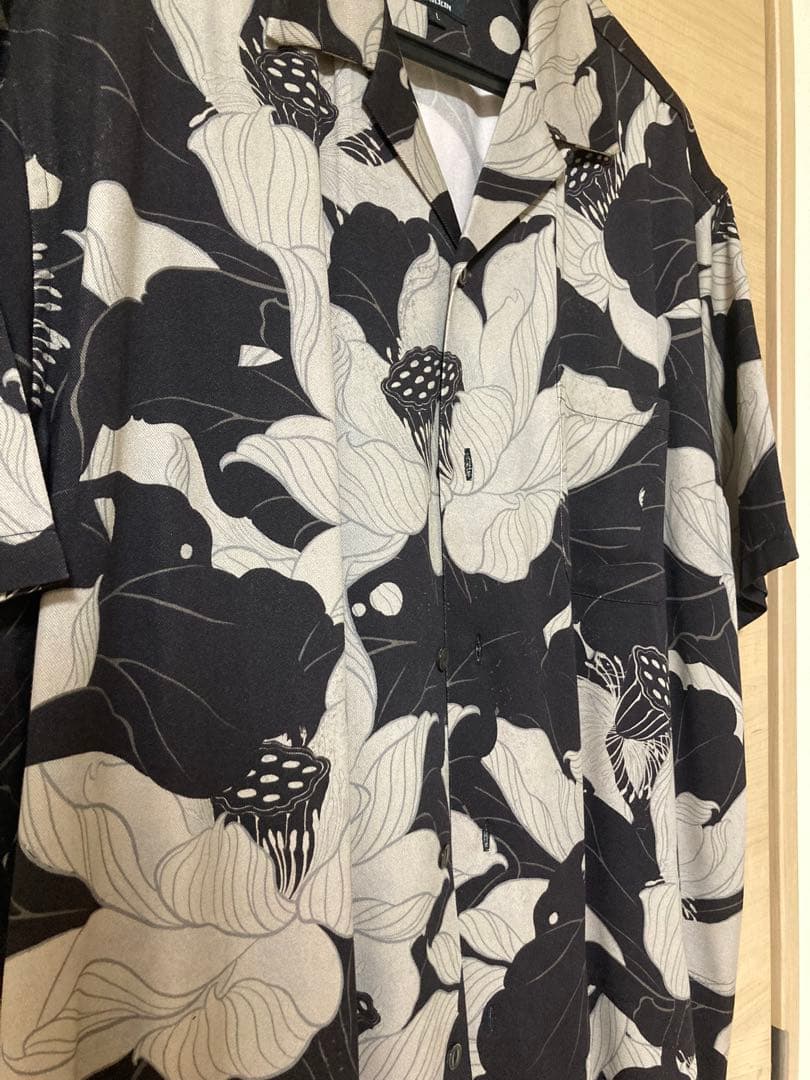 GAKKIN x BUDSPOOL 浮蓮華 HAWAIIAN SHIRT