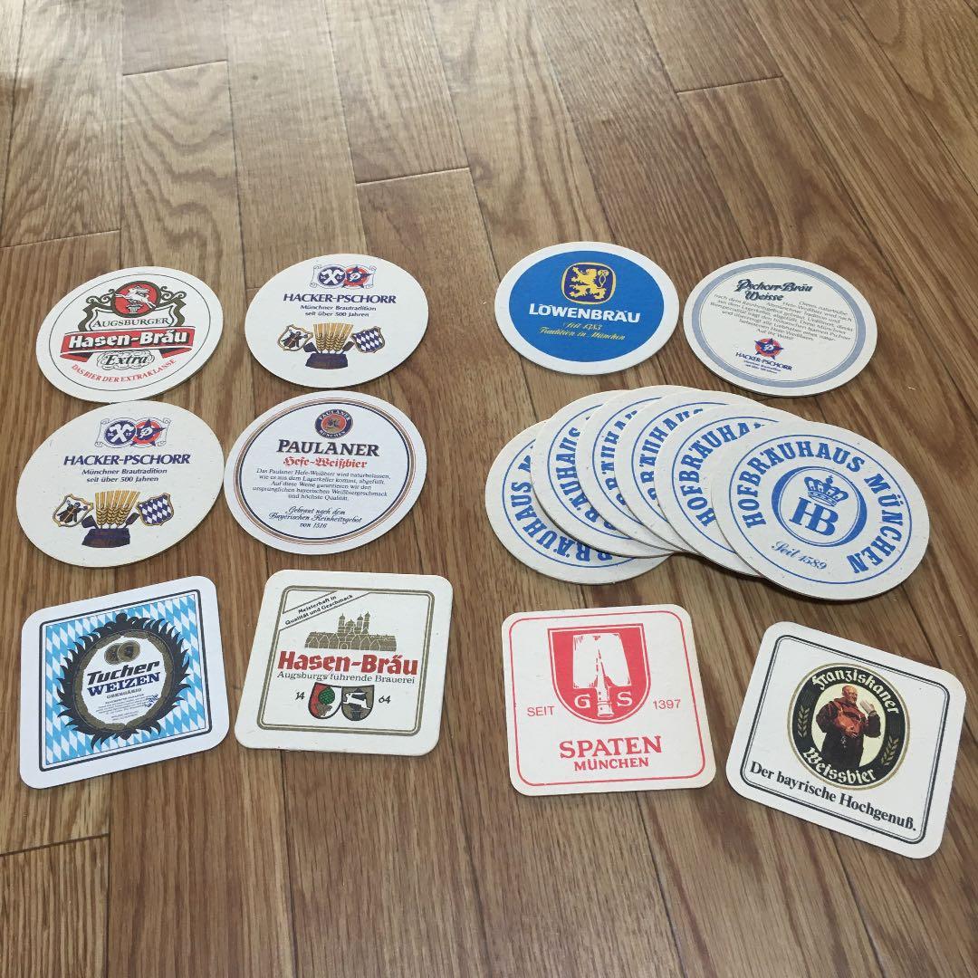 1067 ドイツ ビール コースター 紙製 コースター 16枚セット