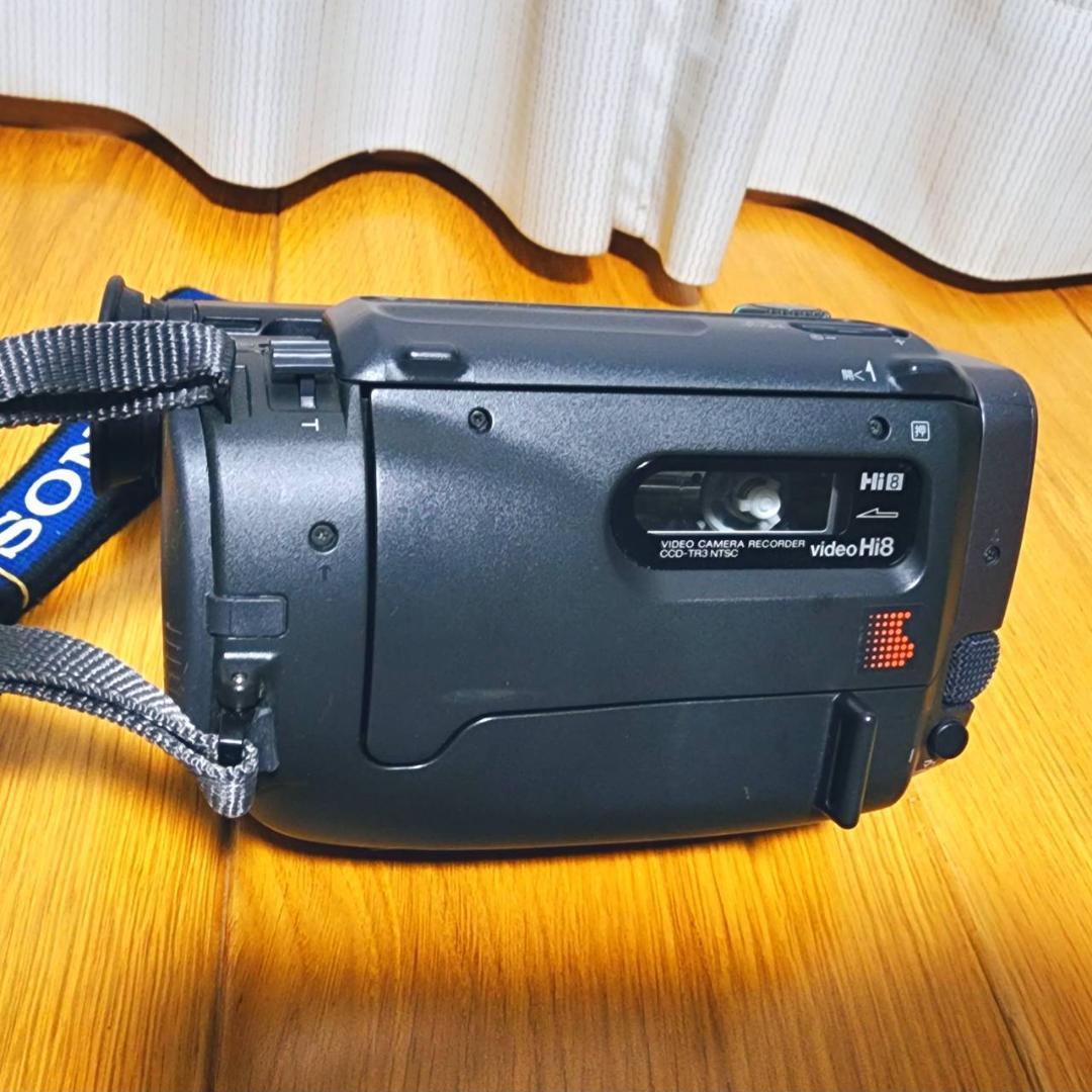 【動作確認済】SONY Hi8 高画質 ビデオカメラ ステーション セット