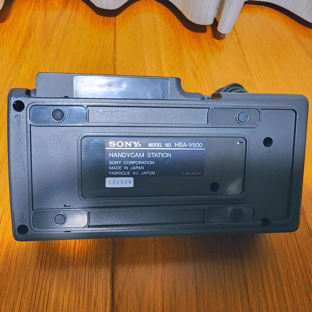 【動作確認済】SONY Hi8 高画質 ビデオカメラ ステーション セット