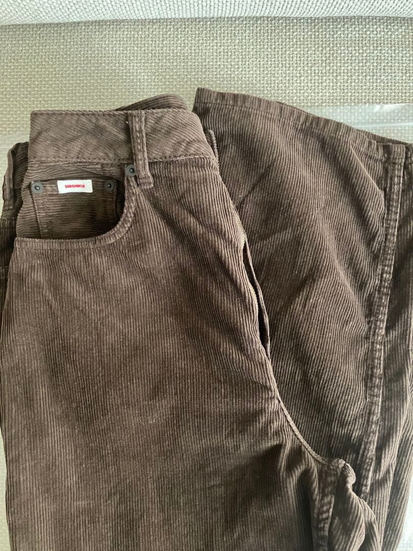 SHISHIKUI Yuco コーデュロイパンツ 32 D.BROWN