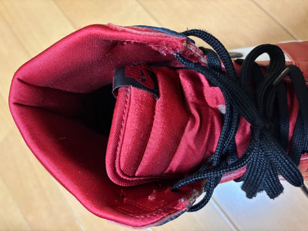 Nike Air Jordan 1 Satin Red aj1 ジョーダン