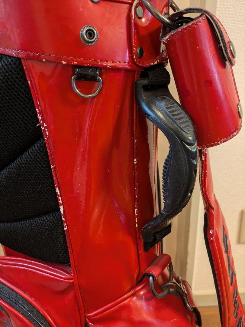 マスターバニーエディション 10周年記念 ゴルフバッグ 赤