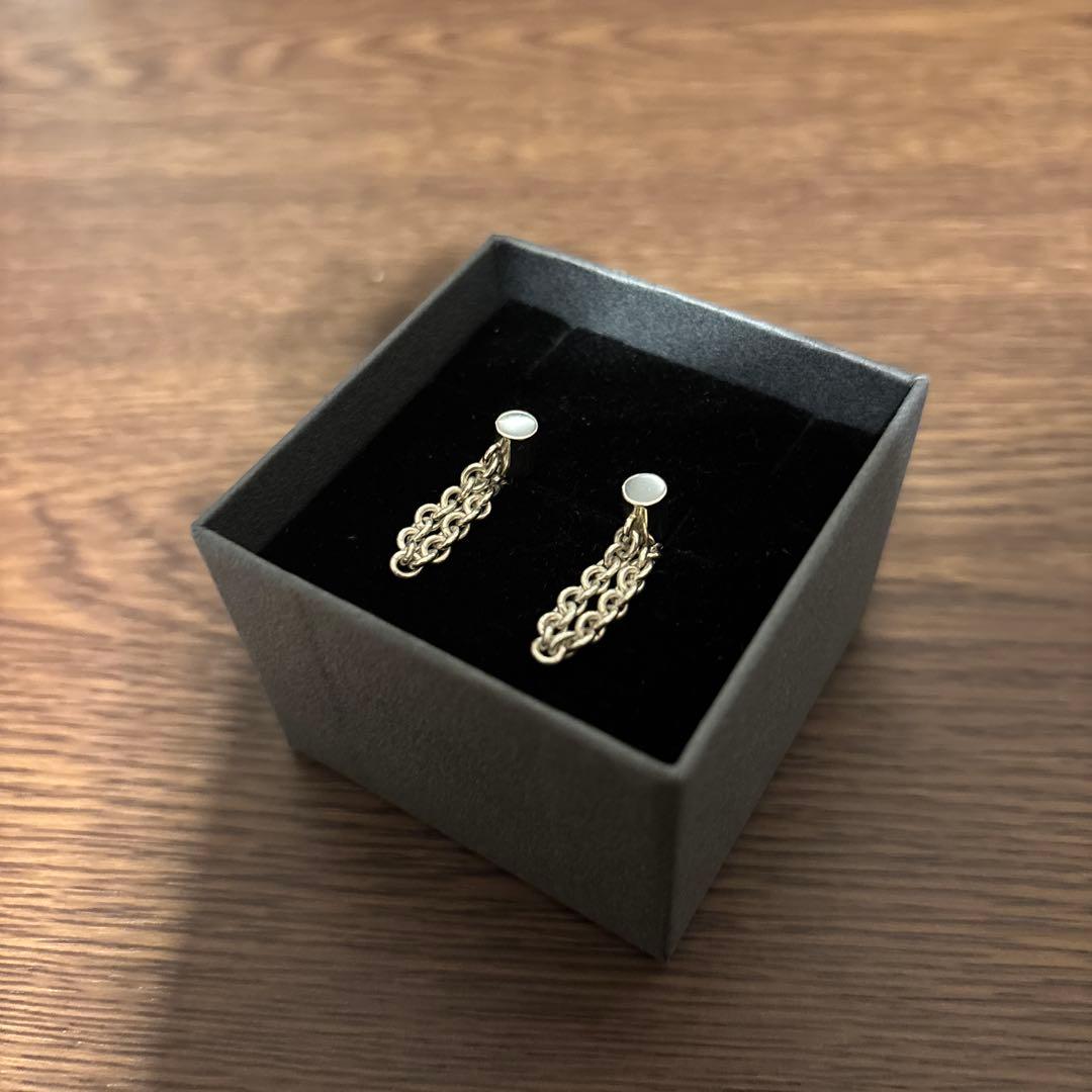 Jouete ジュエッテ コネクト ピアス チェーン シルバー925