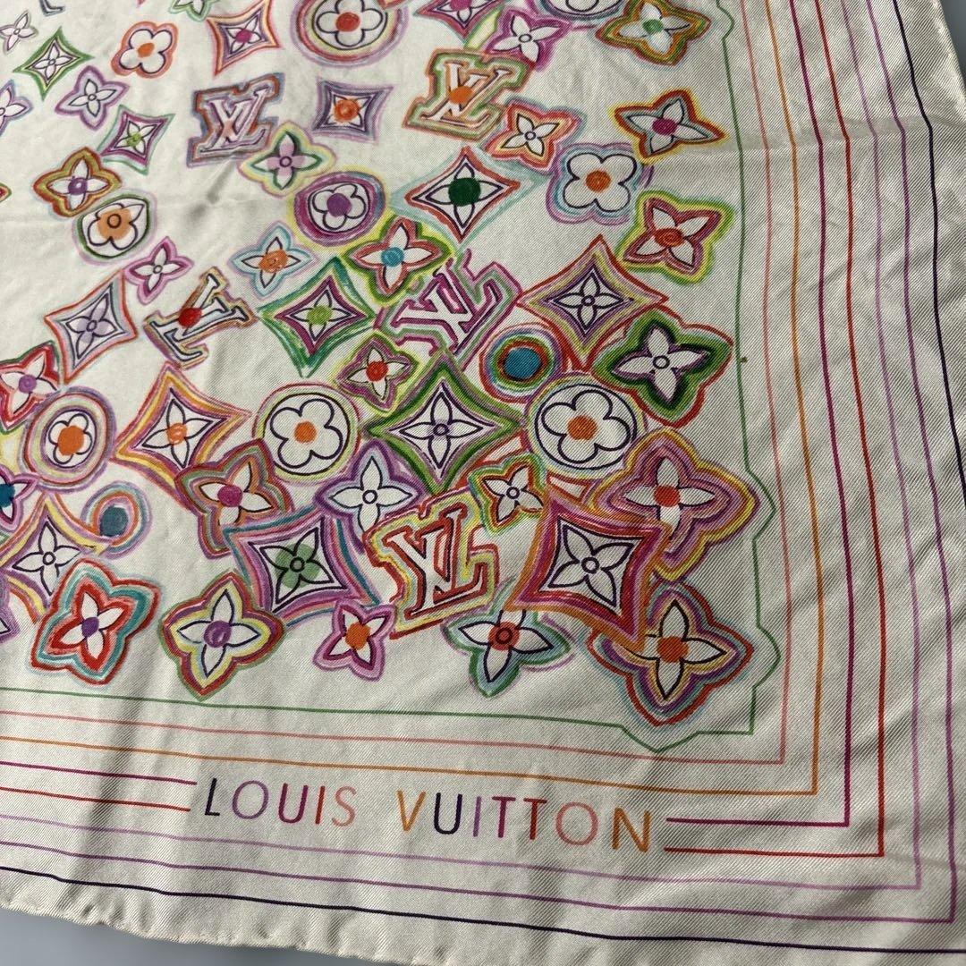 LOUIS VUITTON マルチカラー スカーフ 大判