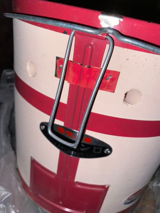 引き取りのみ）昭和レトロ　センコー練炭火鉢