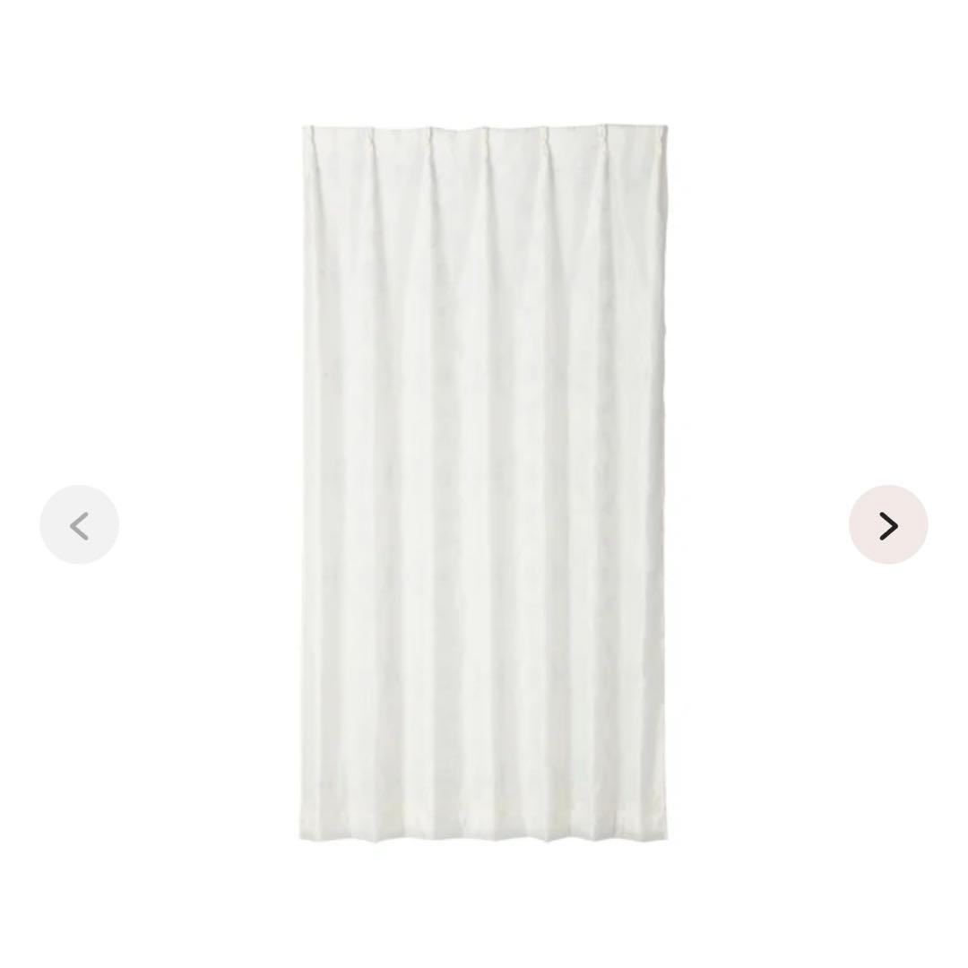 セツ太郎Francfranc ラメ×リマニフィ ダブルカーテン 2枚set