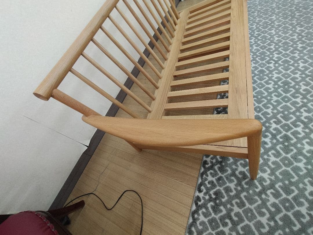 東京インテリアオリジナル、オークライフ2人掛けソファ