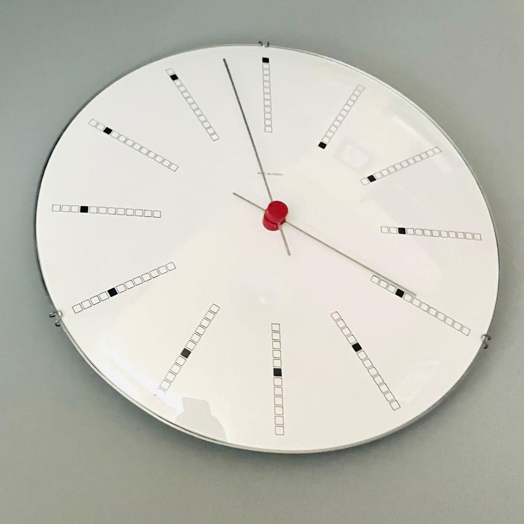 【訳あり】旧仕様 アルネ・ヤコブセン バンカーズクロック 29cm