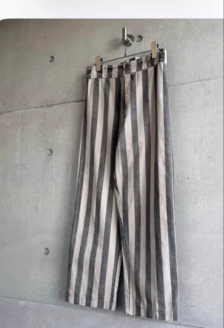【希少】プリズナーパンツ　50s ストライプ