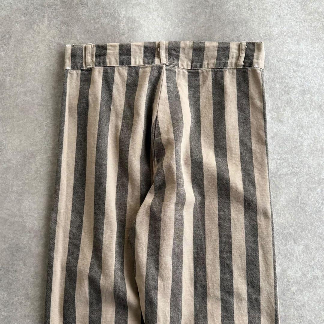 【希少】プリズナーパンツ　50s ストライプ