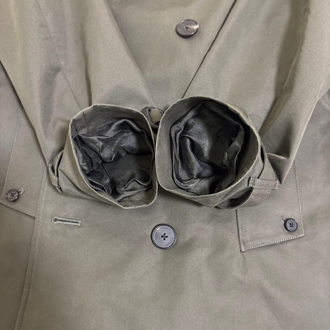 【美品】 Aquascutum トレンチコート メンズ36 英国製 国内正規品