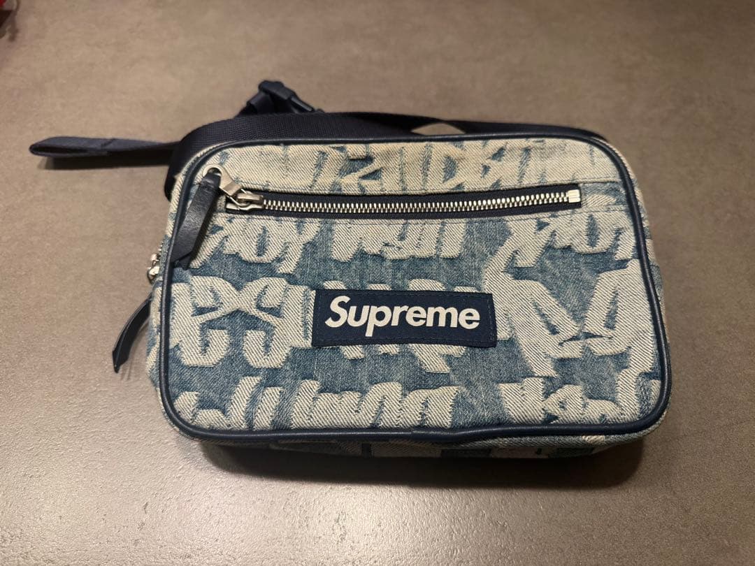 S*.様 Supreme Fat Tip Jacquard Denim Wais