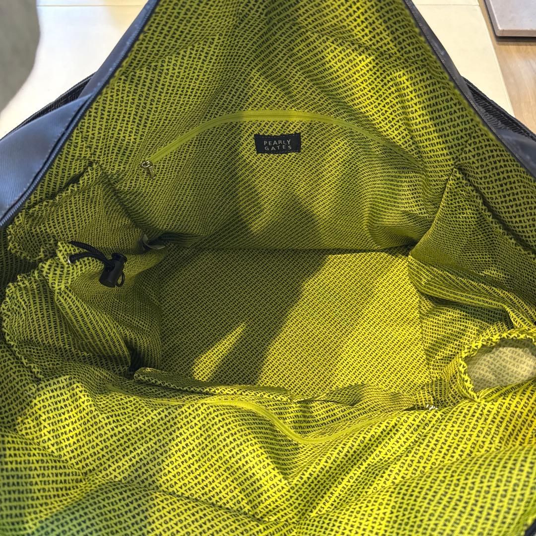 PEARLY GATES ロッカーバッグ ネイビー