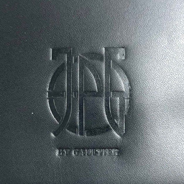 ジャンポールゴルチエ 財布 オックス スエード ブラック 箱付 希少デザイン