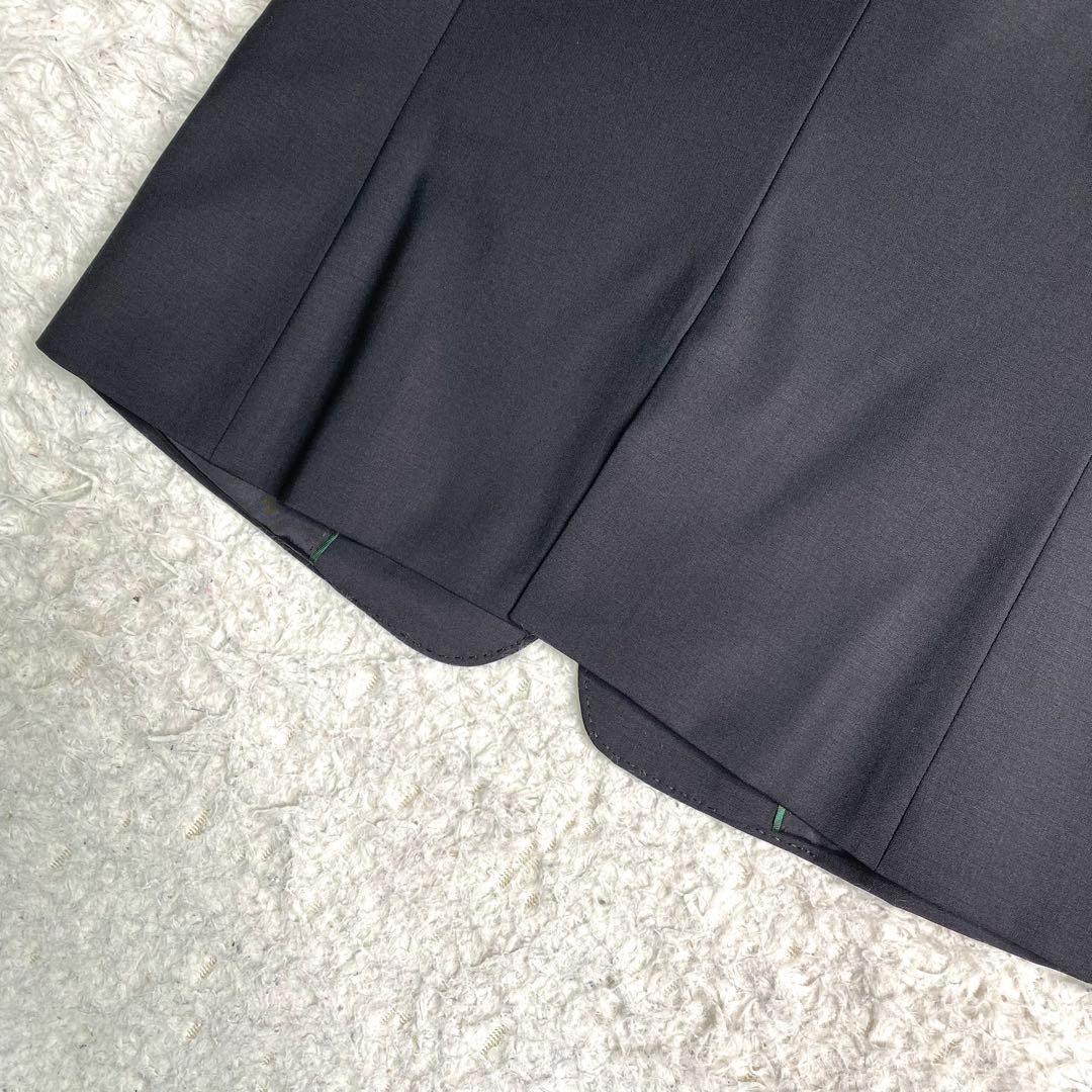 美品✨23区 スーツ セットアップ バハリエ生地 黒 ストレッチ M 1B 毛