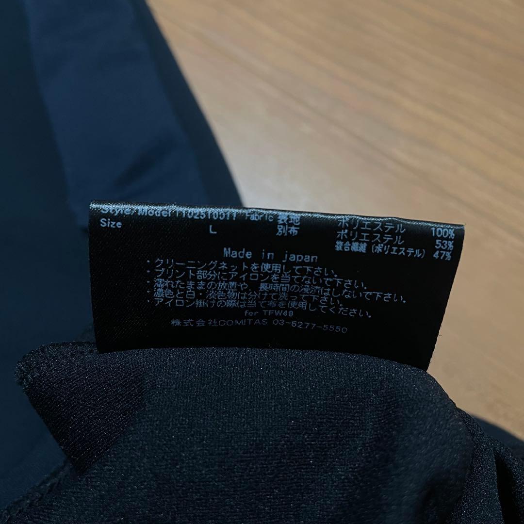定価2.6万　TFW49 モックネック　Tシャツ L ブラック