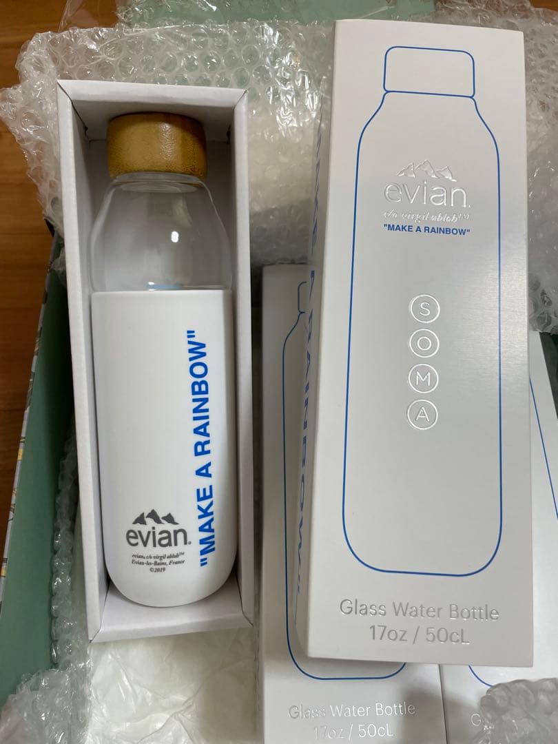 evian SOMA エビアン オフホワイト ヴァージルアブロー supreme