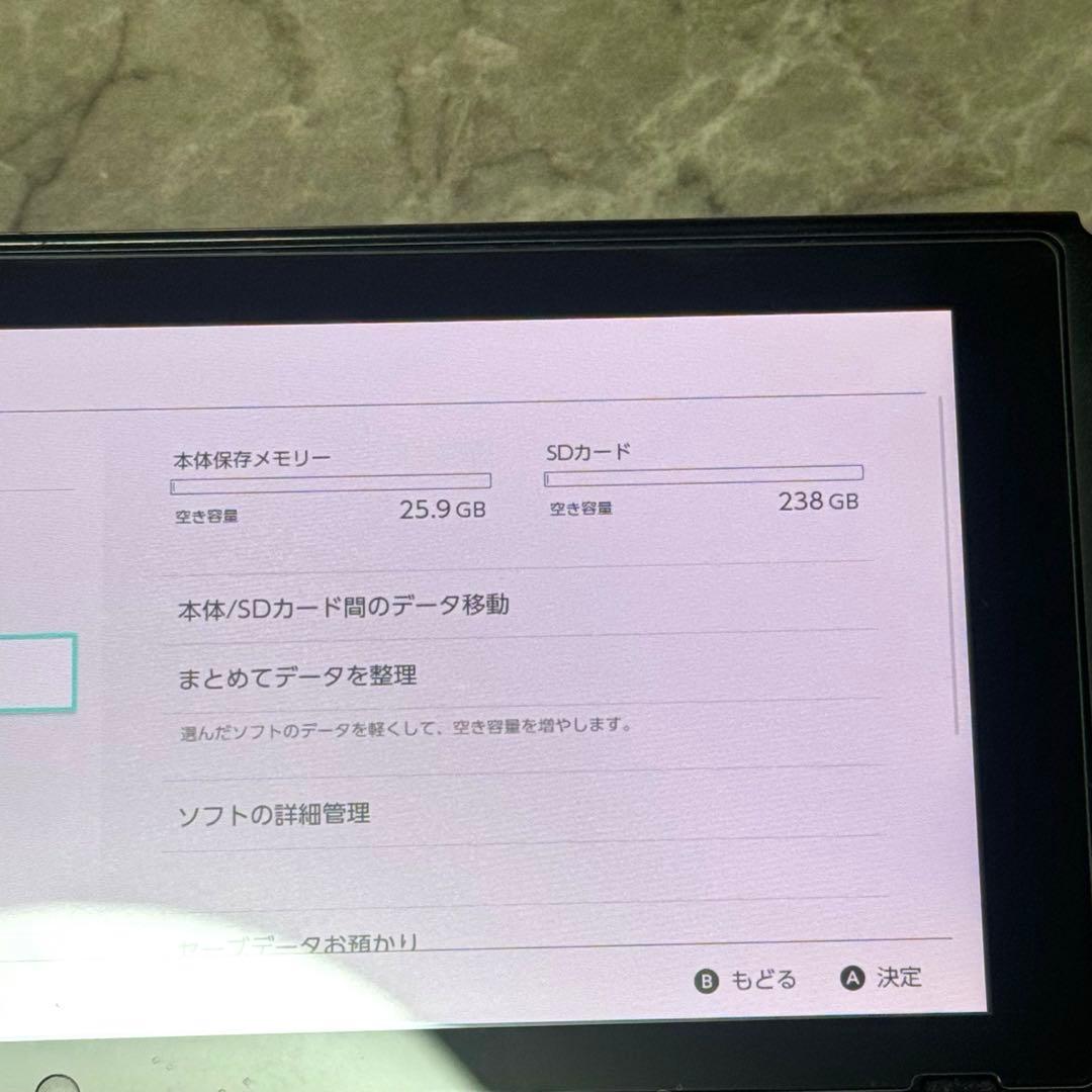 Nintendo Switch 本体のみ＋SDカード256GB